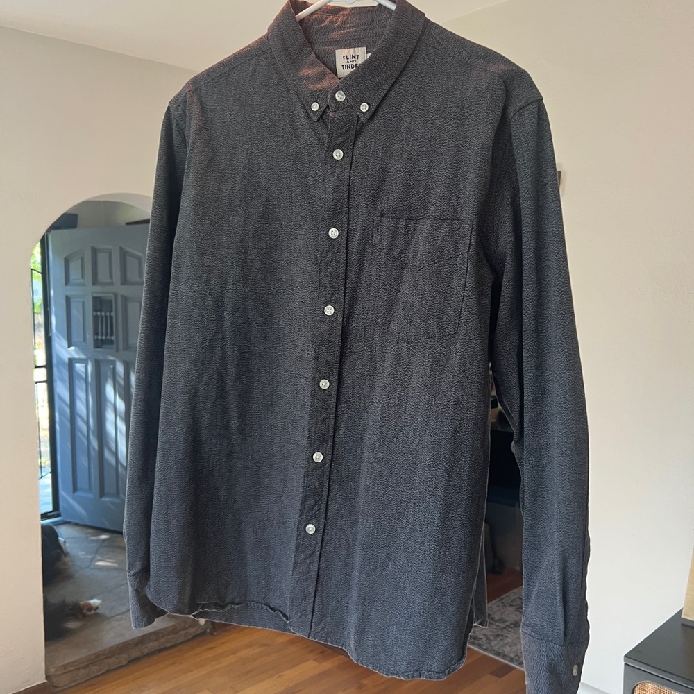 Flint and Tinder (Huckberry) Selvedge Architect Shirt Men’s Large L